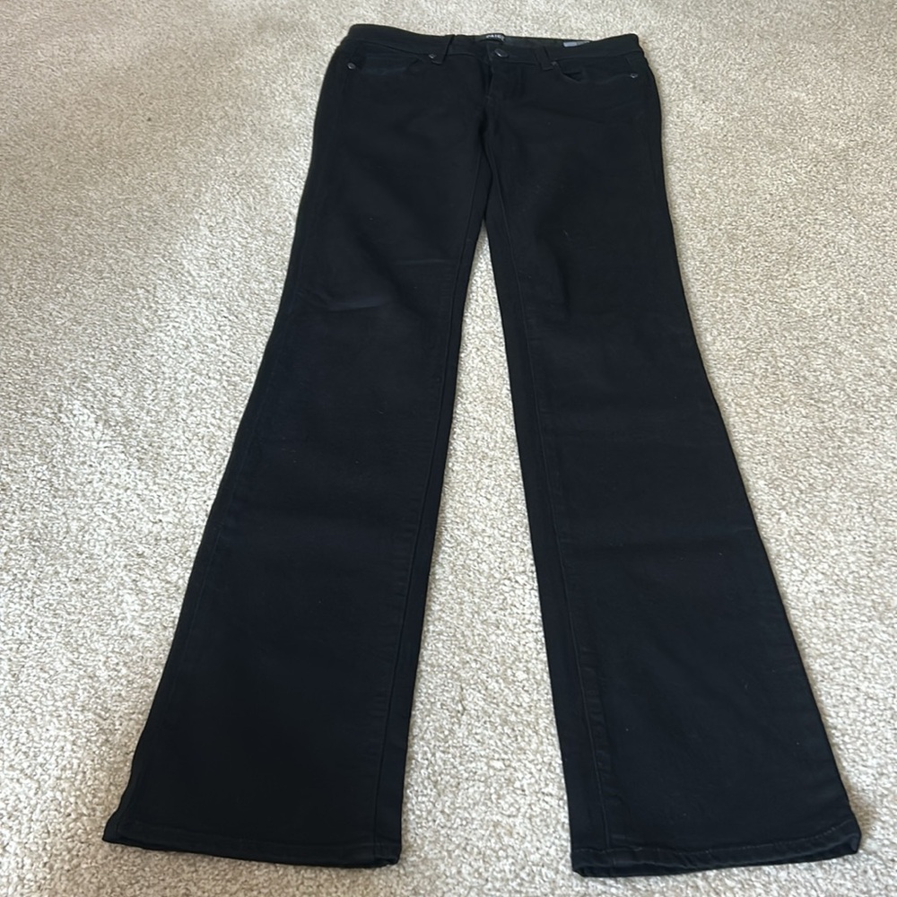 PAIGE Skyline‎ Straight black low rise jeans - Picture 3 of 12